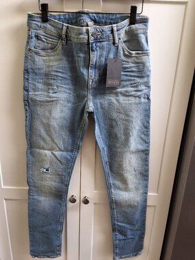 Asos Distressed Ripped Skinny Jeans